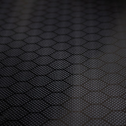 Autofolie hexagon carbon - hexagon,