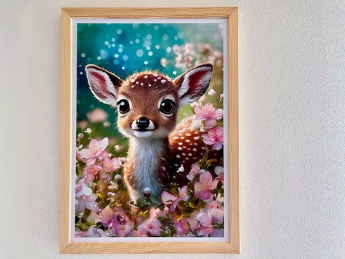 Bild poster bambi reh baby - poster,