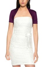 BOLERO AUS VISKOSE KURZARM