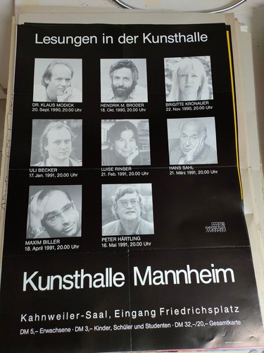 Plakat modick broder kronauer - plakat,
