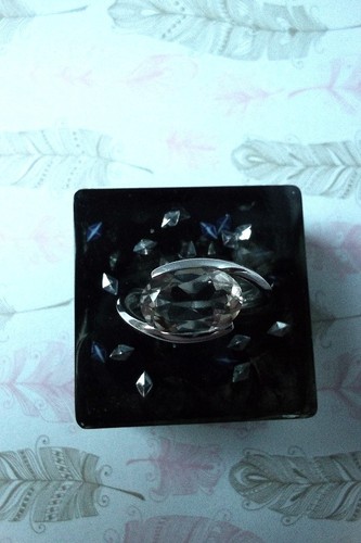 Topas ring farblos - ring,,