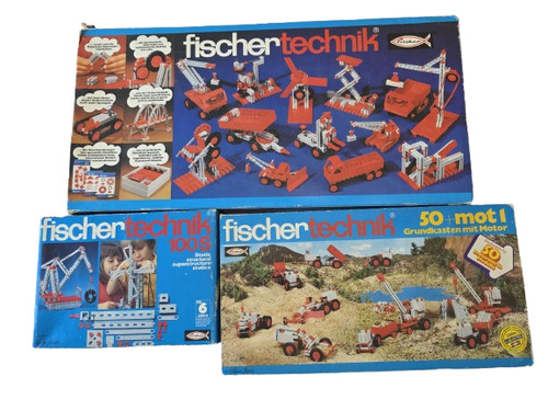 Großes vintage fischertechnik - vintage,
