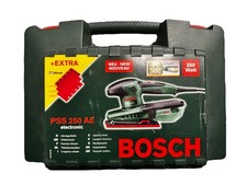 Bosch Schwingschleifer PSS 250 AE, Inkl. Zubehör und Koffer