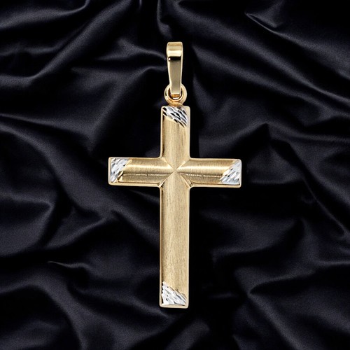 Anhänger kreuz 333 - anhänger, gold