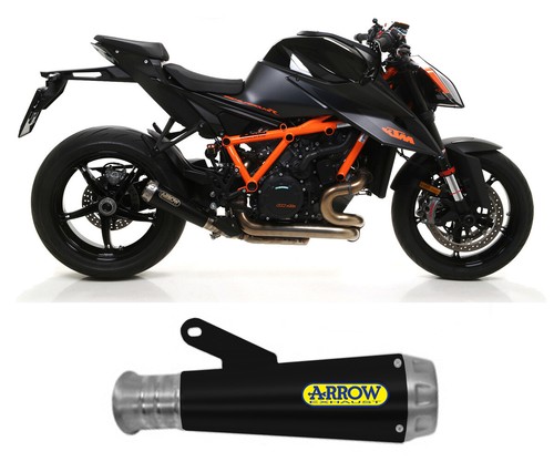 Auspuff arrow pro race dark - dark, f