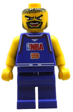 1x LEGO nba027a Minifigur Sports Basketball Basketballspieler 3 (B-WARE)