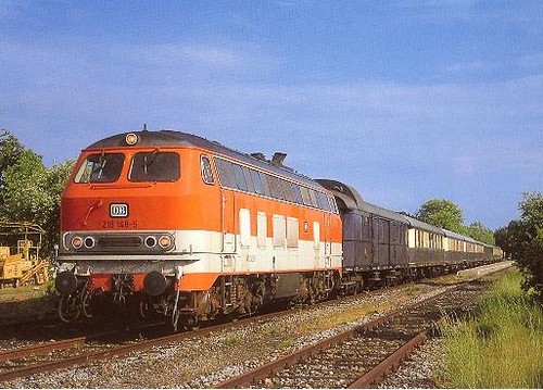 Diesel lok 218 148 - ak,