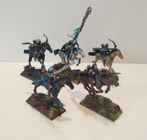 Warhammer fantasy waldelfen - fantasy, 5x