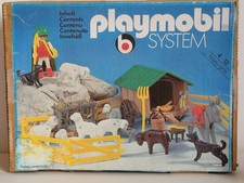 Playmobil System 3412 ,Schäfer mit Karren , Schafen,80er Jahre Rarität ,Ohne OVP