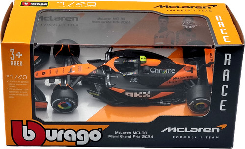 Bburago mclaren mcl38 43 - f1, 1:43