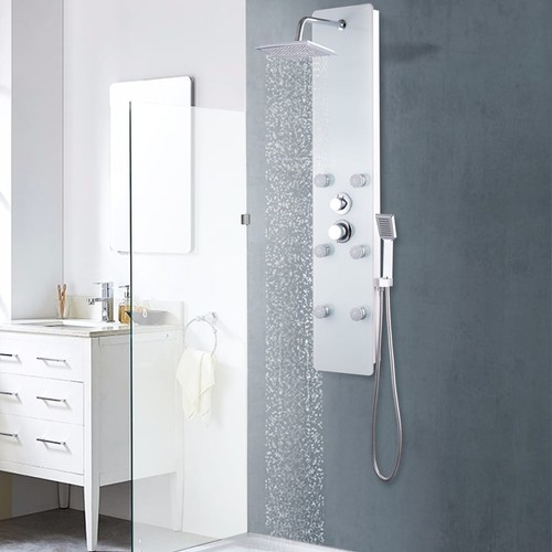 Vidaxl duschpaneel glas - duschpaneel,