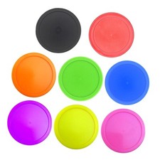 8x Air Hockey Pucks Mini Air Hockey Tischausrüstung für Spieltische nach