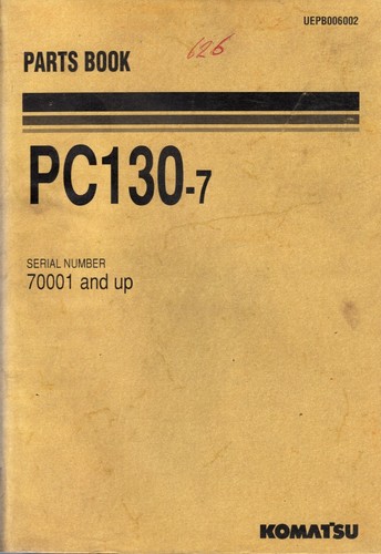 Komatsu pc130 - komatsu, pc130-7