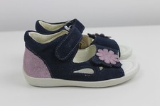 Neue Ricosta Pepino Sandalen Gr. 26 Weite M Mittel blau rosa für Mädchen