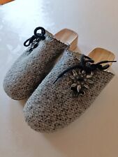 Damen Schuhe Hausschuhe Clogs