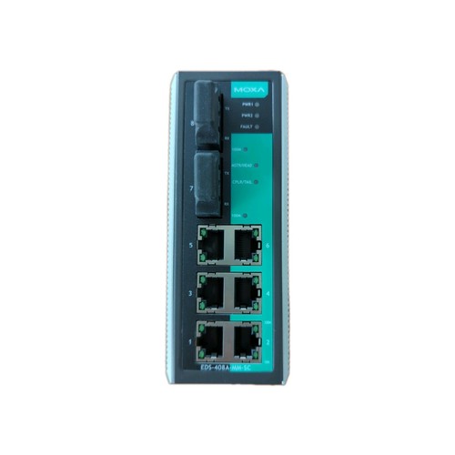 Moxa eds 408a industrial - moxa, eds-408a-mm-sc
