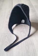 Mittelalter Haube Schwarz