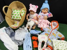 4 Puppen  Baby Born + Babys