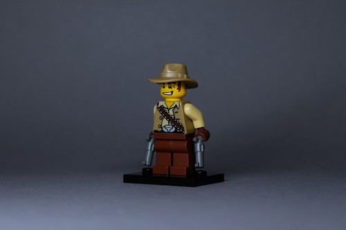 Lego minifigur cowboy series - minifigur,