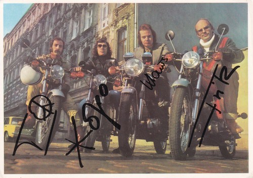 Autogramm gruppe city ddr - autogramm,