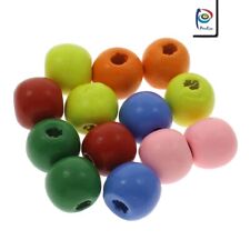 Holzperlen 18mm / 50stk Bunte