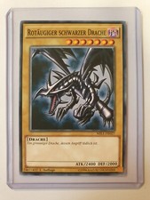 Rotäugiger Schwarzer Drache MIL1-DE027 Common 1 Auflage YU-GI-OH Karte EX