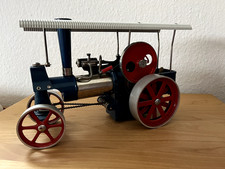 Dampftraktor Wilesco D40 blau