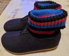 Haflinger 42 Hüttenschuhe Hausschuhe Pantoffeln Schurwolle Korksohle