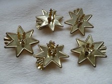 5 alte Metall Kerzenhalter