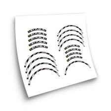 STAR SAM® Pegatinas llanta de