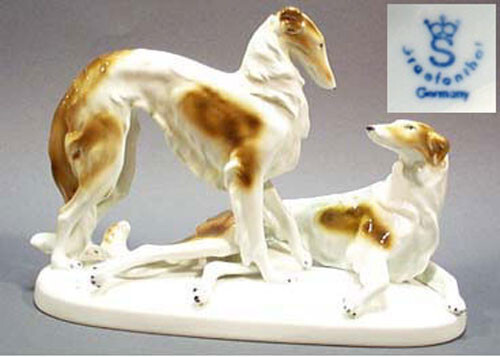 Barsoi windhund figur - barsoi,