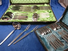 38 Teile Besteck ABS Rostfrei Wellner Aue Vorlegegabel Sossenkelle Kuchengabel 