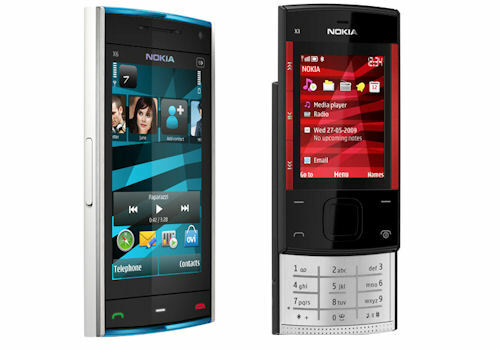 Nokia slider x6 handy - nokia,