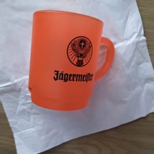 JÄGERMEISTER TASSE, GLASTASSE, WERBUNG, SCHÖNER ZUSTAND