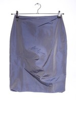 ANJA GOCKEL Bleistiftrock Damen Rock Gr. DE 36 blau Casual-Look