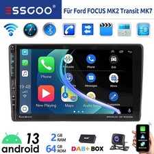 9" DAB Autoradio Für Ford Transit MK7 FOCUS MK2 Android 13 Carplay USB Navi WIFI