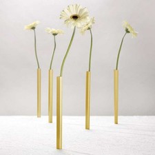 Magnetische Vase 5er Set gold