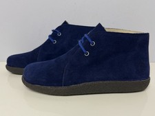 Deerberg Ankle Boots Velours Gr 40 Stiefeletten Stiefel Schuhe 8426