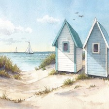 Servietten sunny beach - sunny,
