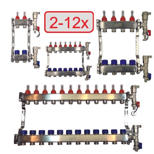 Heizkreisverteiler edelstahl - heizkreisverteiler,
