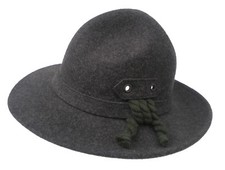 Herren Hut großer Trachtenhut Filzhut mit Kordel Tiroler Wanderhut Oktoberfest