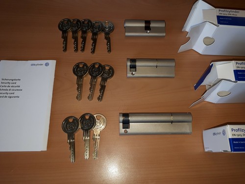 Ces profilzylinder - pz,