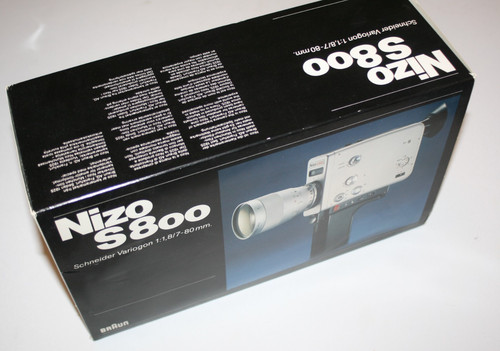 Super kamera nizo 800 - super, neu