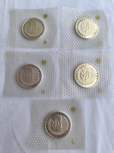 Dm silber münze - 5, x