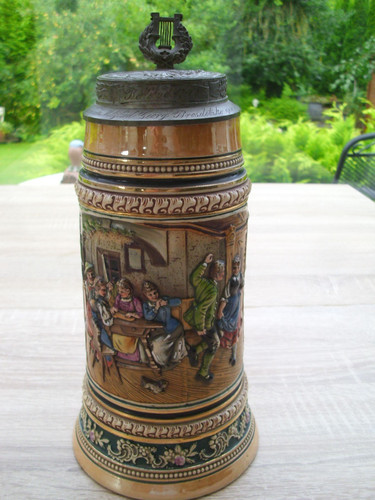 124 jahre alter bierkrug - alter, sehr