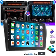 DAB+ CarPlay Android 15 Autoradio GPS Navi WiFi Für Mazda 3 BK 2004-2009 4-Kerne