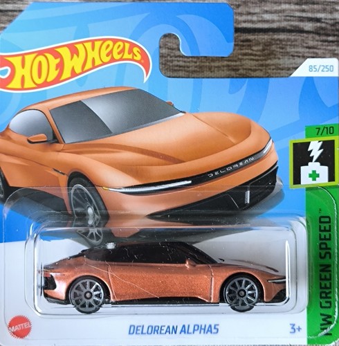 Delorean alpha5 hot wheels - delorean,