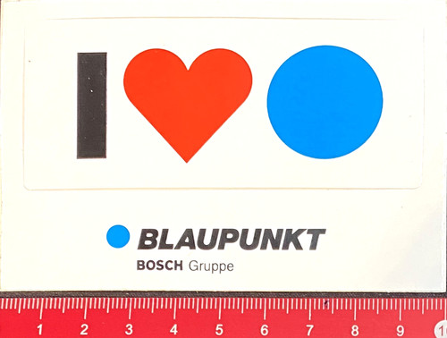 Aufkleber sticker blaupunkt - aufkleber/sticker:,