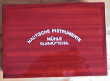 Uhren-Box Nautische Instrumente Mühle Glashütte /Sa. Uhren-Präsentationsbox