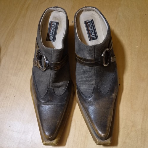 Fun leder mules - fun, gr.